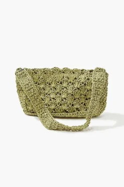 Straw Baguette Bag