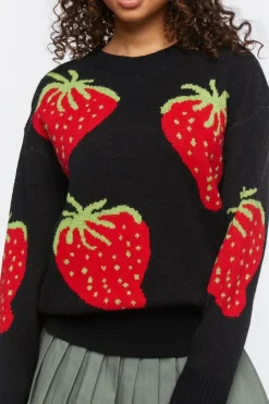 Strawberry Graphic Sweater