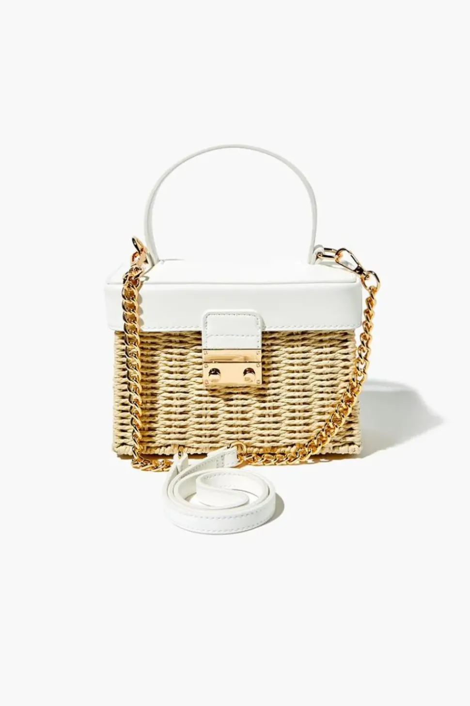 Straw Crossbody Bag