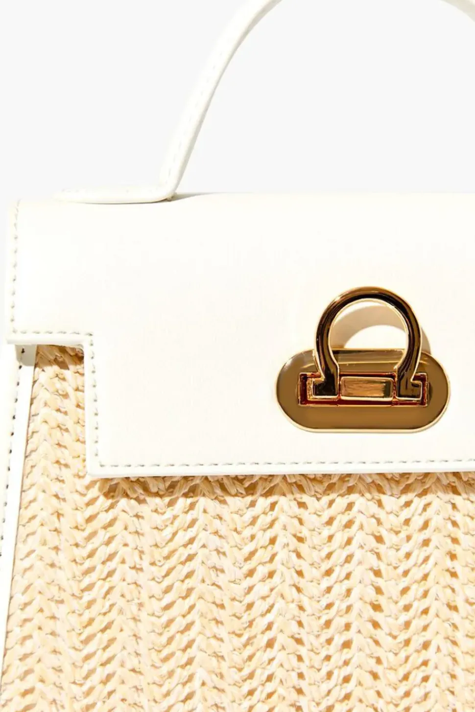 Straw Crossbody Bag