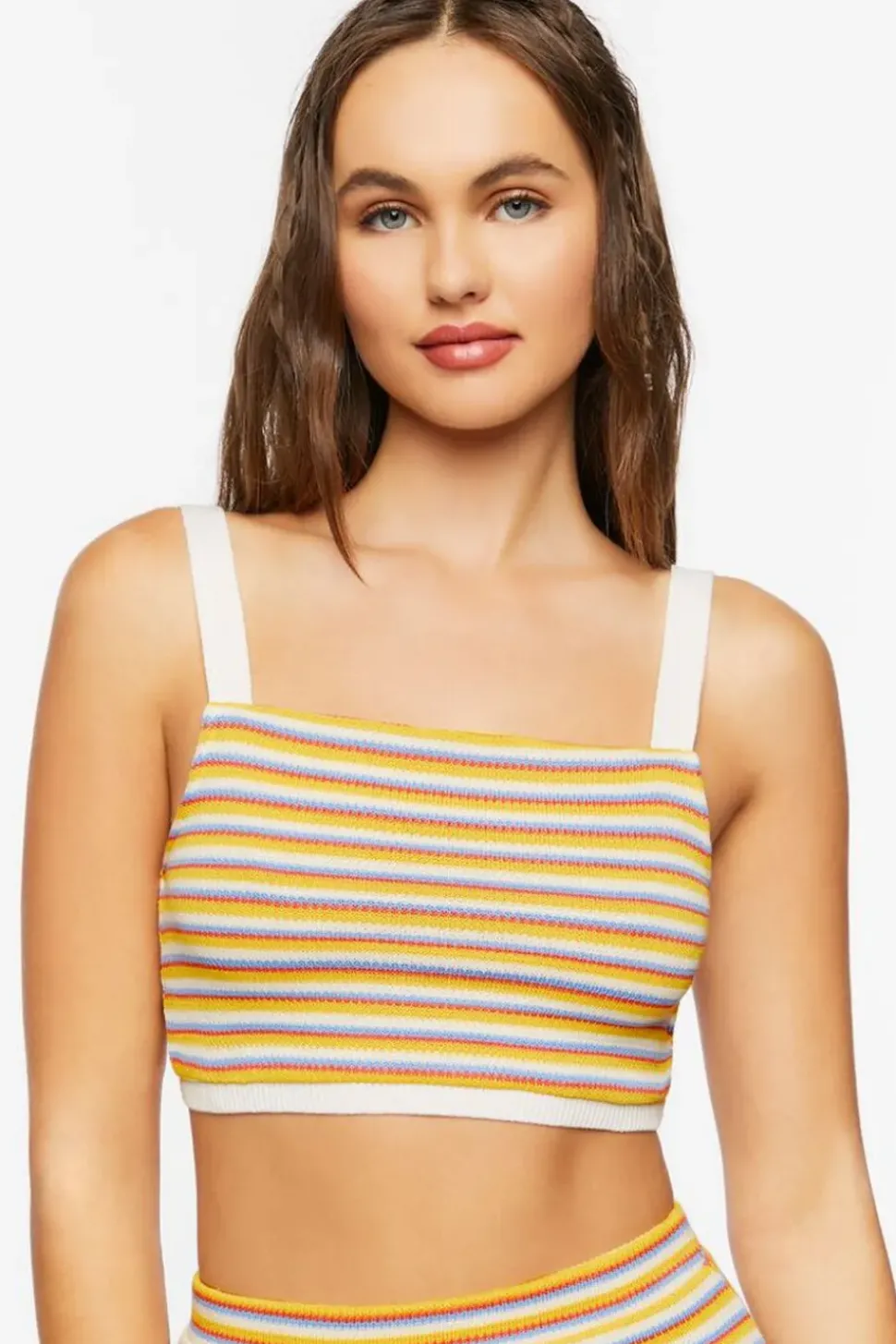 Striped Cami & Mini Skirt Set