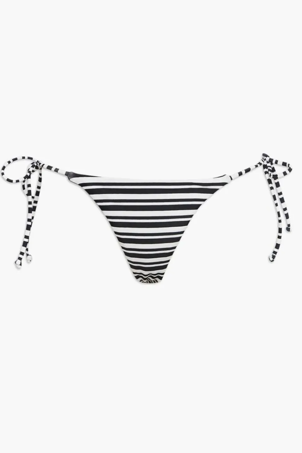 Striped Cheeky Bikini Bottoms