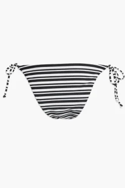 Striped Cheeky Bikini Bottoms