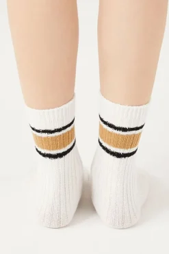 Striped Crew Socks