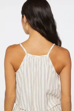 Striped Gauze Pajama Cami