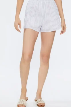 Striped Pull-On Shorts