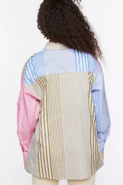 Striped Reworked Poplin Shirt