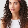 Striped Satin Headwrap