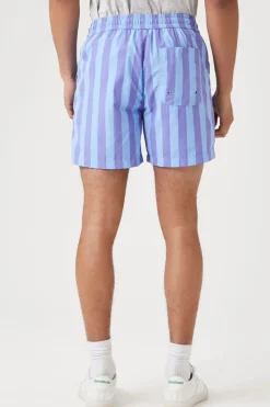 Striped Swim Trunks