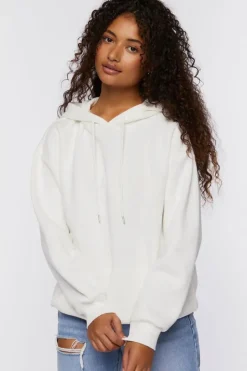 Studded Flame Cutout Hoodie