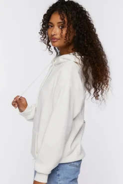 Studded Flame Cutout Hoodie