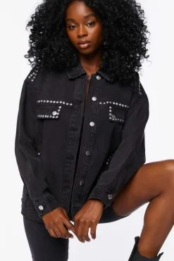 Studded Trucker Jacket