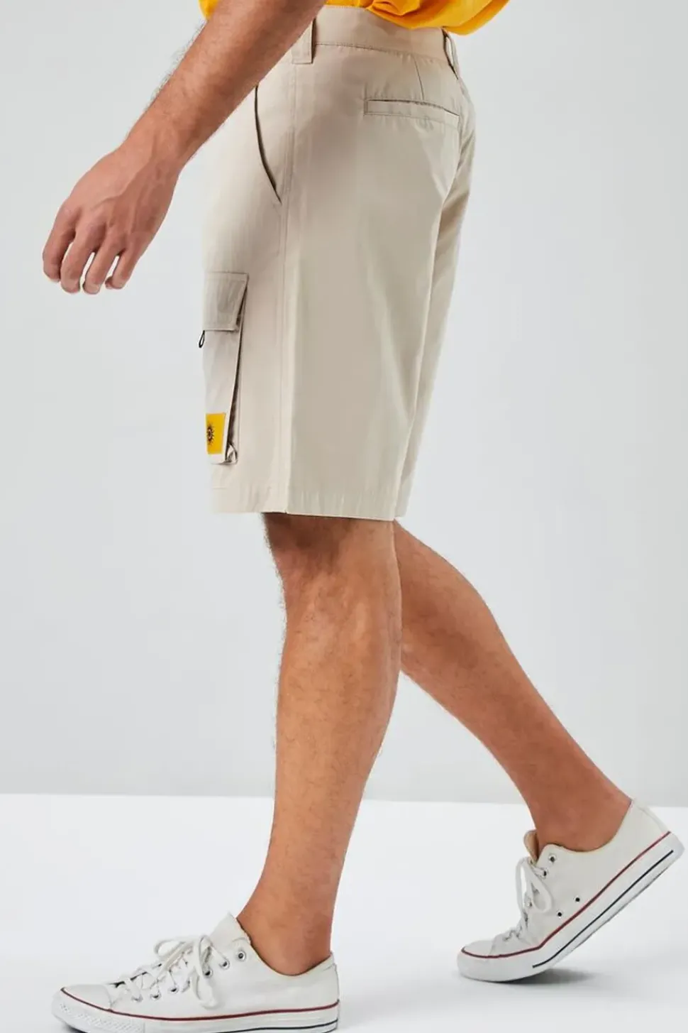 Sun Patch Graphic Cargo Shorts