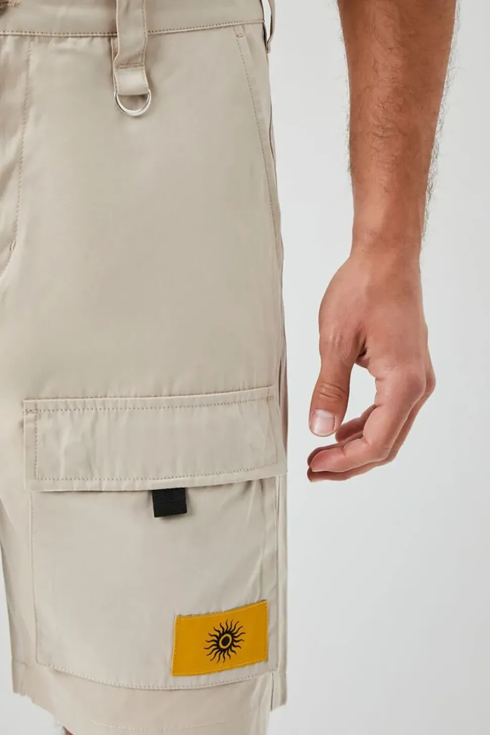 Sun Patch Graphic Cargo Shorts