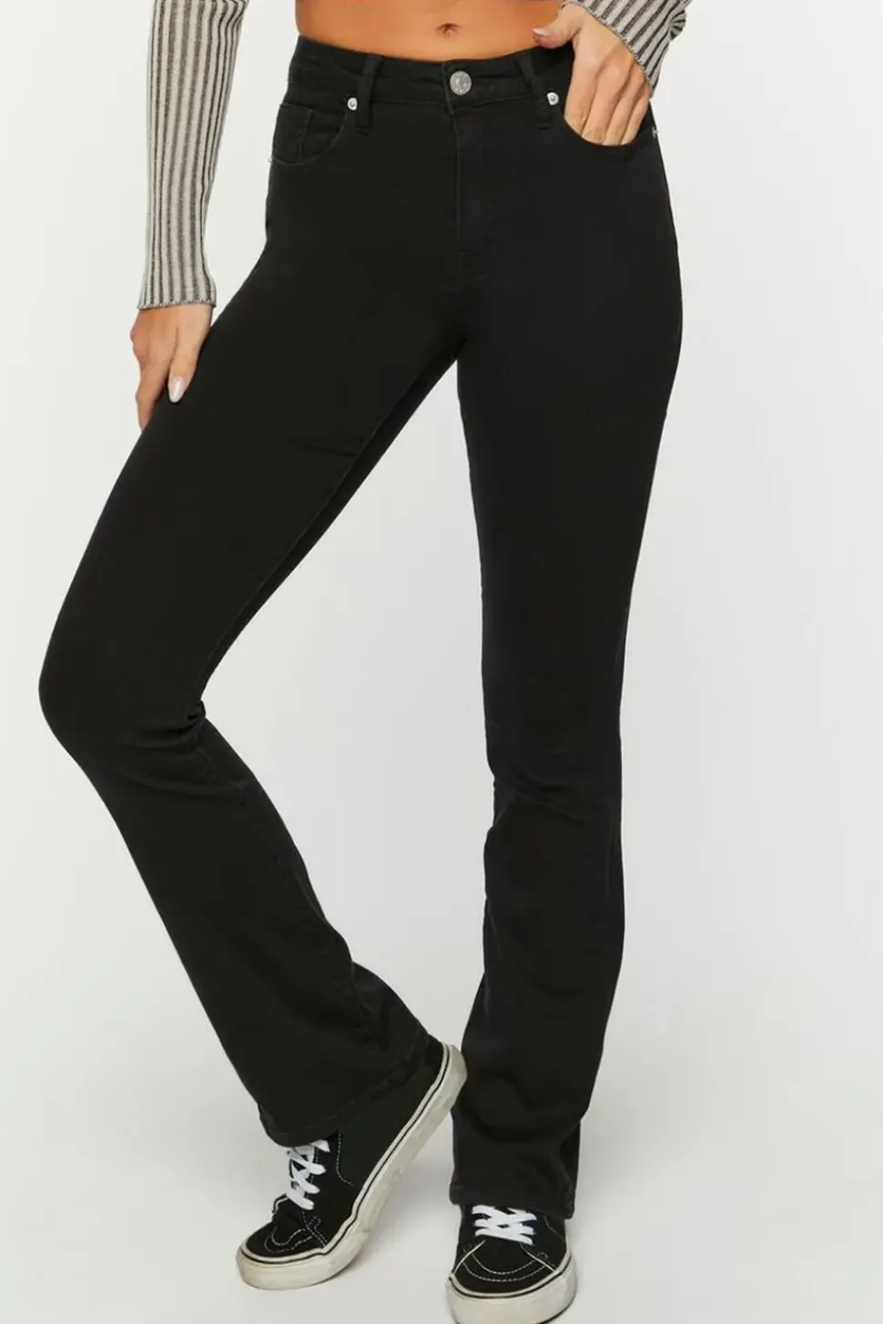 Super Stretch Straight-Leg Jeans