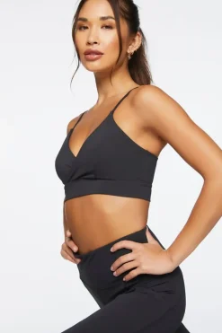Surplice Longline Sports Bra