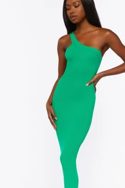 Sweater-Knit Bodycon Midi Dress