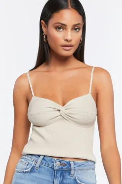 Sweater-Knit Cami Top