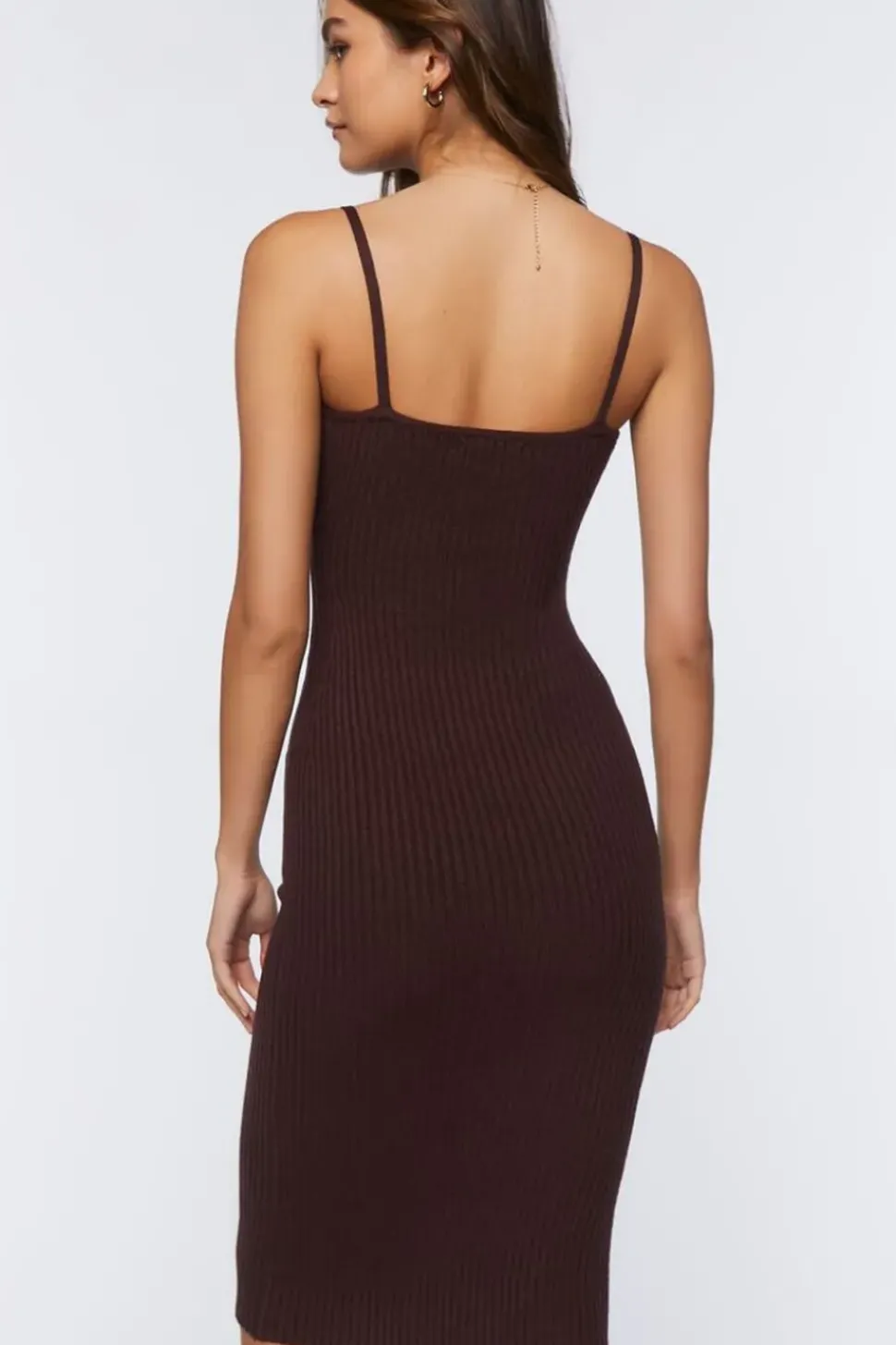 Sweater-Knit Midi Dress & Shrug Set