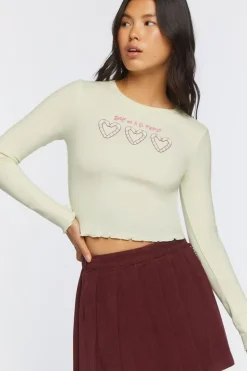 Sweet & A Lil Twisted Graphic Top
