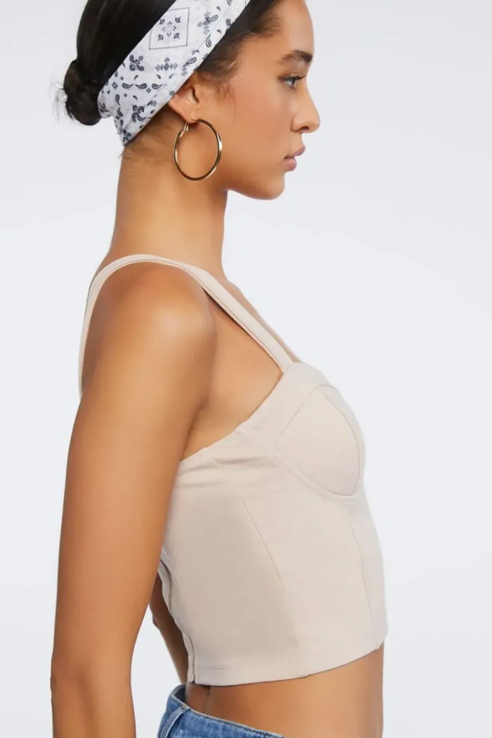 Sweetheart Bustier Crop Top