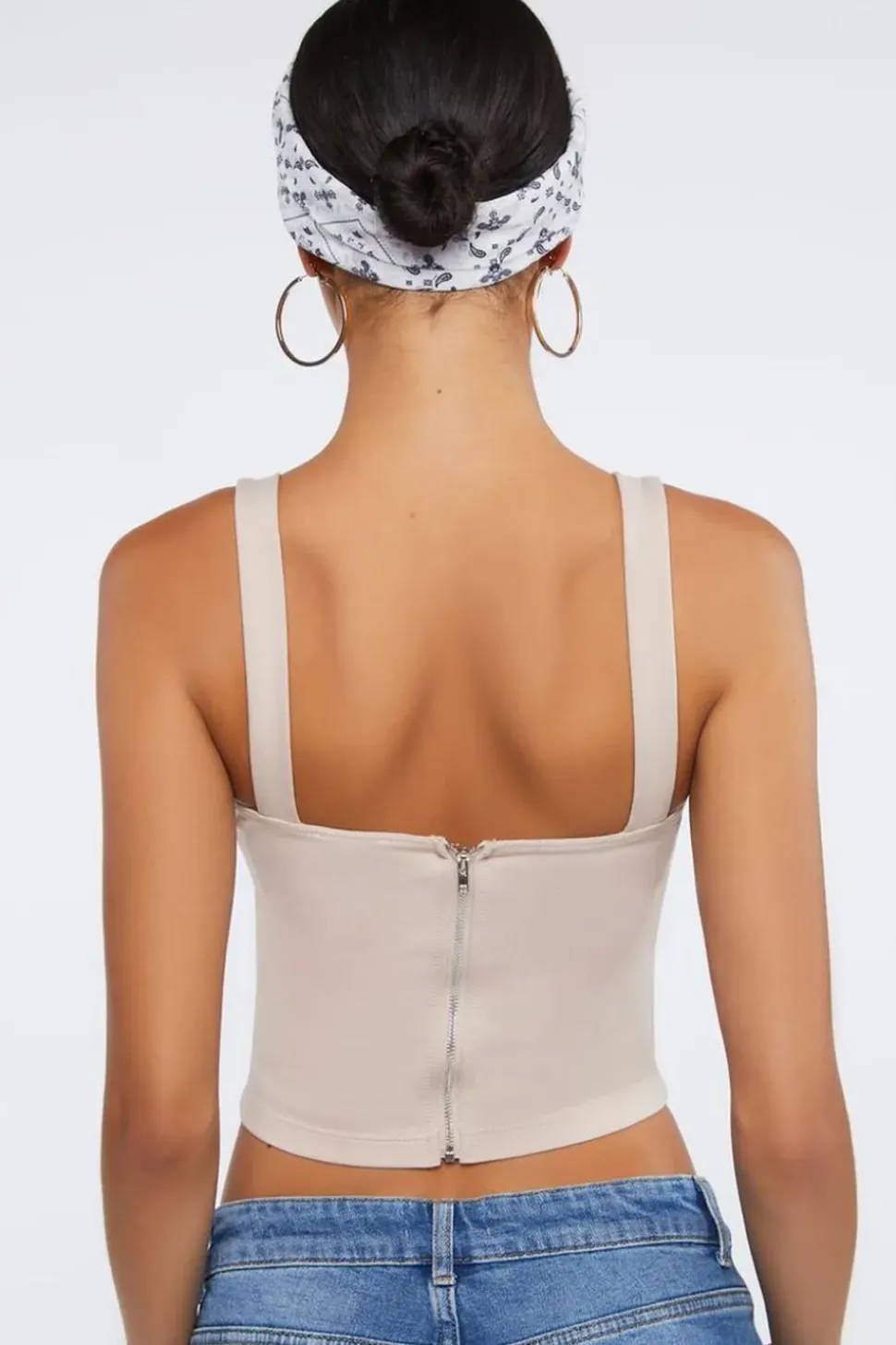 Sweetheart Bustier Crop Top