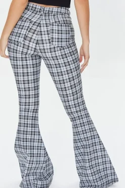 Tartan Plaid Flare Pants