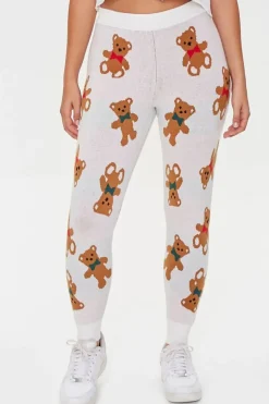 Teddy Bear High-Rise Leggings