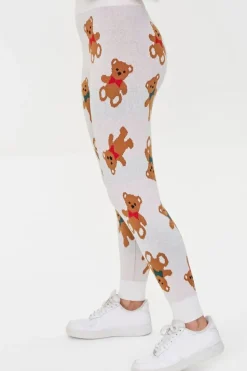 Teddy Bear High-Rise Leggings