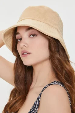Terry Cloth Bucket Hat
