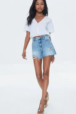 Textured Crop Top