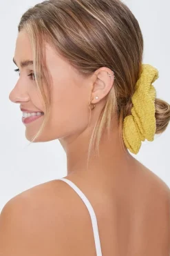 Textured Oversized Scrunchie