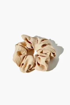 Textured Scrunchie Set