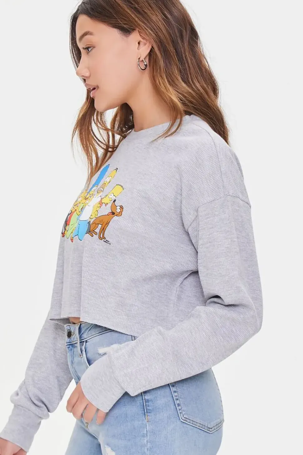 The Simpsons Crop Top