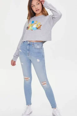 The Simpsons Crop Top