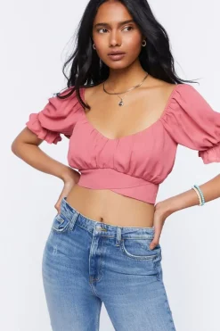 Tie-Back Crop Top