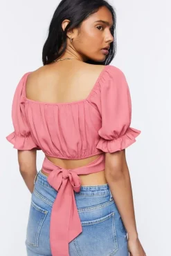 Tie-Back Crop Top
