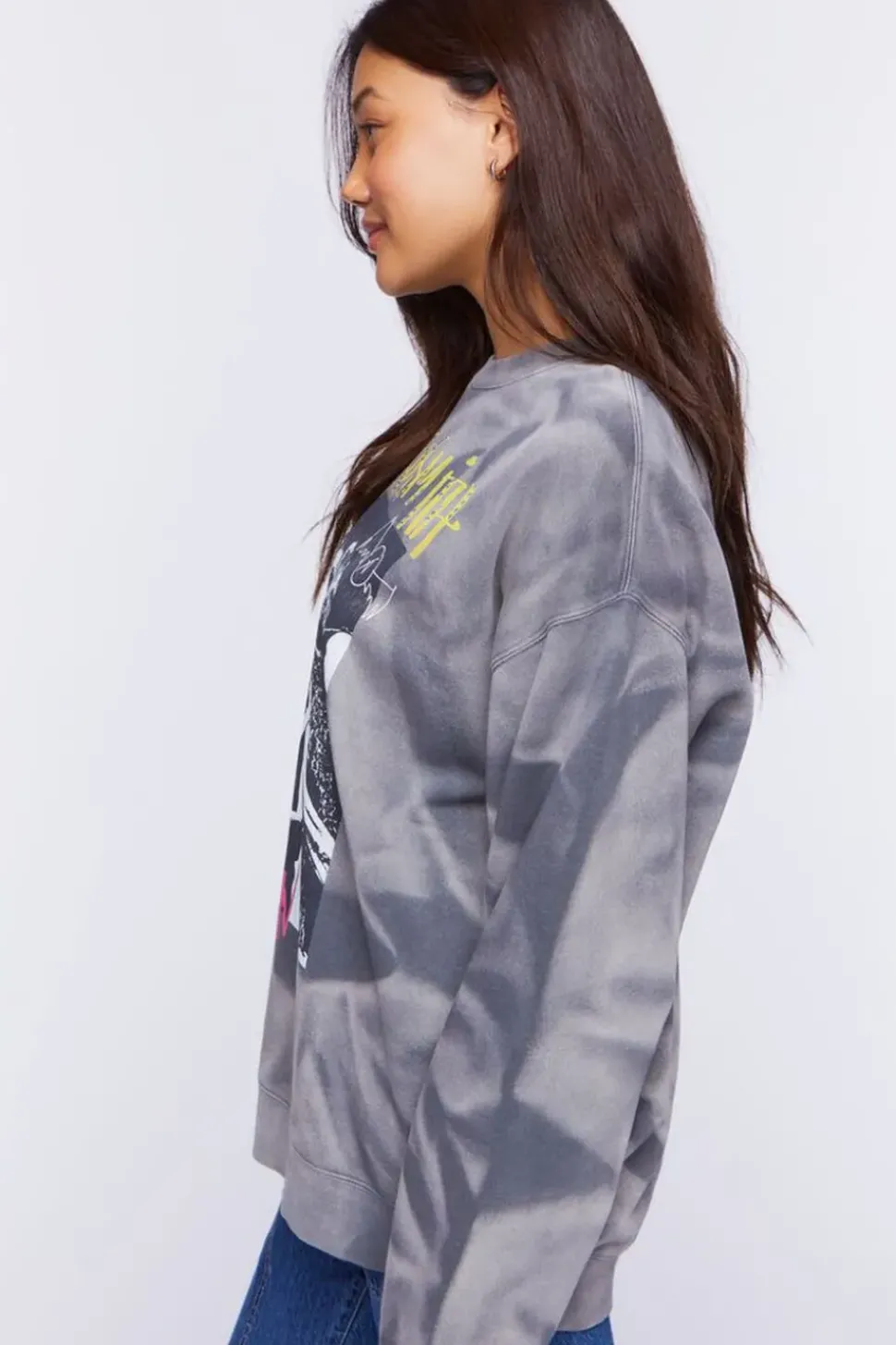 Tie-Dye Aerosmith Graphic Pullover