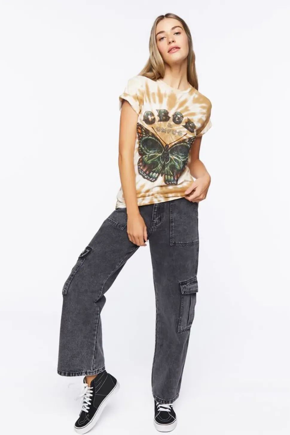 Tie-Dye Cbgb Graphic Tee