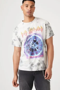 Tie-Dye Def Leppard Graphic Tee