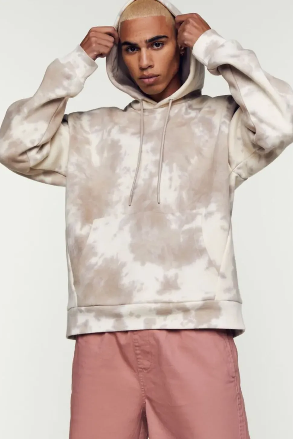 Tie-Dye Fleece Hoodie