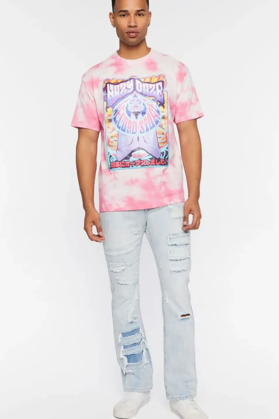 Tie-Dye Hazy Daze Graphic Tee
