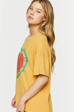 Tie-Dye Heart Graphic Tee