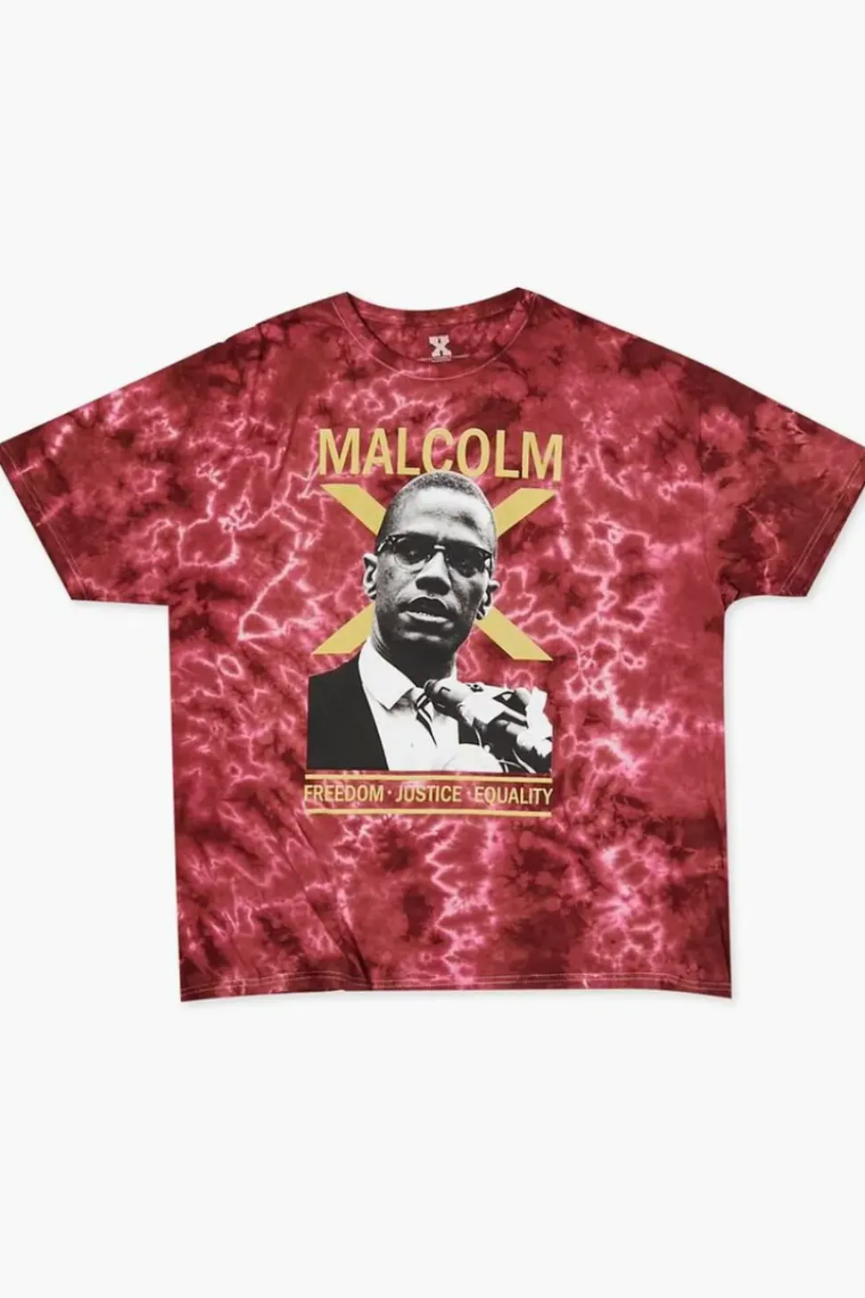 Tie-Dye Malcolm X Graphic Tee