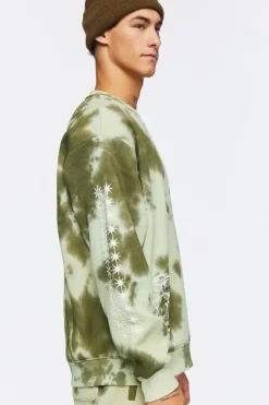 Tie-Dye Metamorph Graphic Pullover
