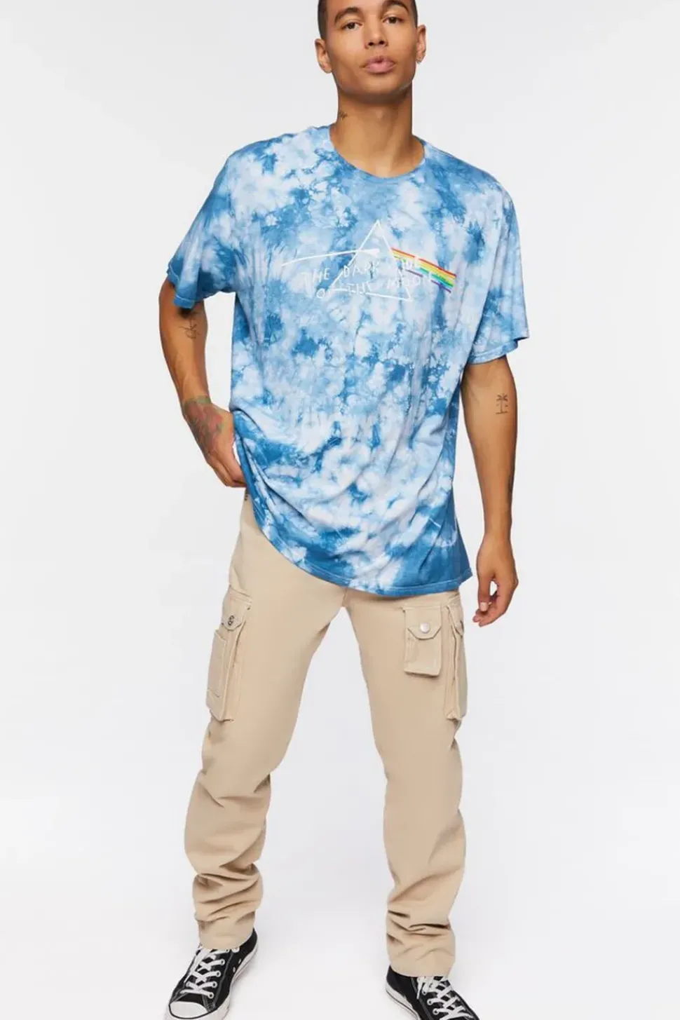 Tie-Dye Pink Floyd Graphic Tee