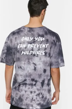 Tie-Dye Smokey Bear Graphic Tee