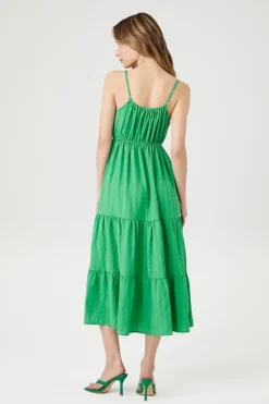 Tiered Cami Midi Dress