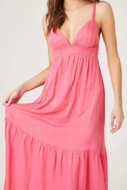 Tiered Cutout Sweetheart Maxi Dress
