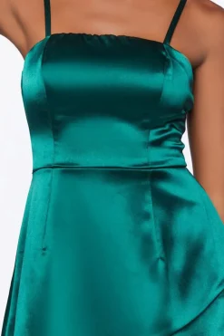 Tiered Fit & Flare Mini Dress